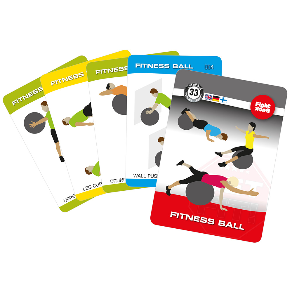 Treningskort Gymstick Pilatesboll